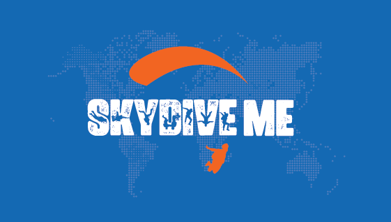 طراحی کارت ویزیت Skydive Me